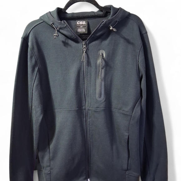 CSG Veracity Full Zip Hoodie in Black Mens Size Small - Picture 9 of 9